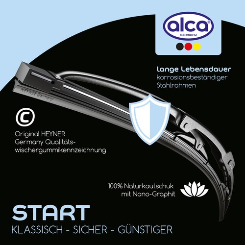 Alca scheibenwischer für - alca®,