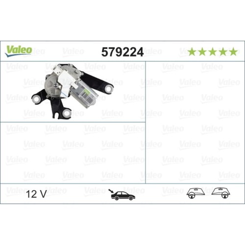 Wischermotor valeo 579224 - valeo, für